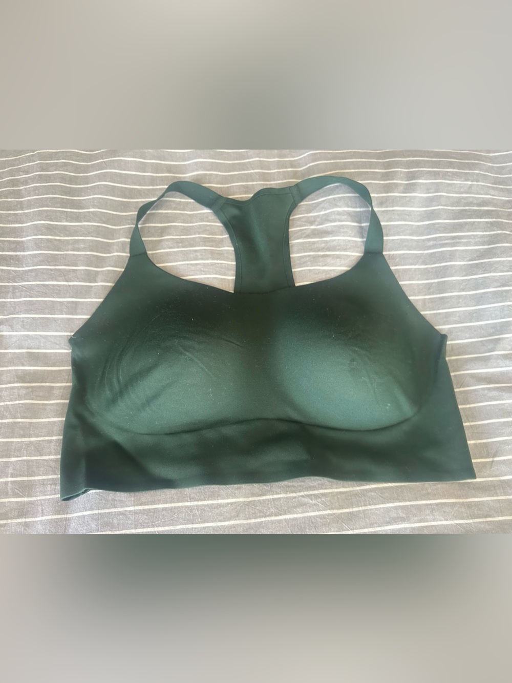 Offline by Aerie Y-back sports bra, green, XL